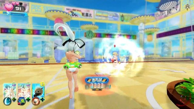 Senran Kagura Peach Beach Splash: Yuyaki and Leo's Paradise Episode playthrough смотреть онлайн