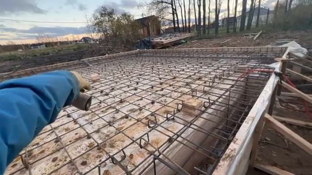 Как сделать фундамент плита + лента цена. Монолитный фундамент. смотреть онлайн