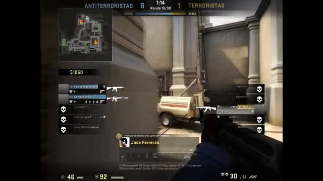 Kankito 4k 1v2 Clutch AK-47 CSGO Competitive [ Master Guardian II ] смотреть онлайн