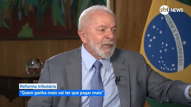 Veja a íntegra da entrevista com o presidente Lula no SBT Brasil смотреть онлайн