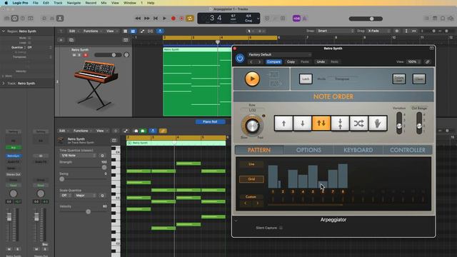 Logic Pro #51 - Arpeggiator MIDI FX смотреть онлайн