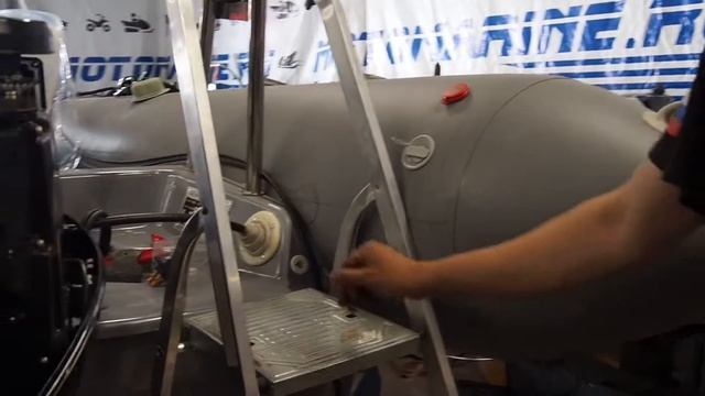 Риб Skyboat 520 + Mercury ME 40. Начинаем сборку. смотреть онлайн