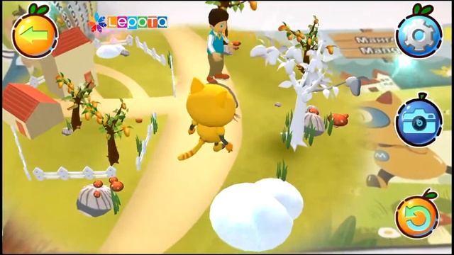 Живая книжка-раскраска "Подарок бабушке на день рождения" (Манго) смотреть онлайн