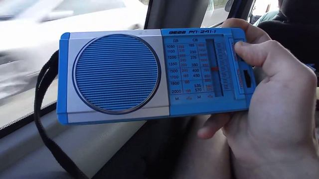 Вега РП-241-1, приём средних волн где-то под Хабаровском смотреть онлайн