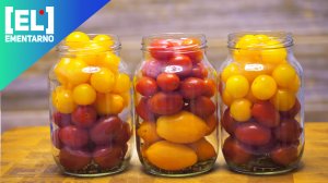 Маринованные помидоры черри на зиму Простой и вкусный рецепт  Рассол выпивается весь