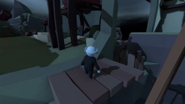 Smelting The Key In The Furnace. Human: Fall Flat Dark Level Tutorial