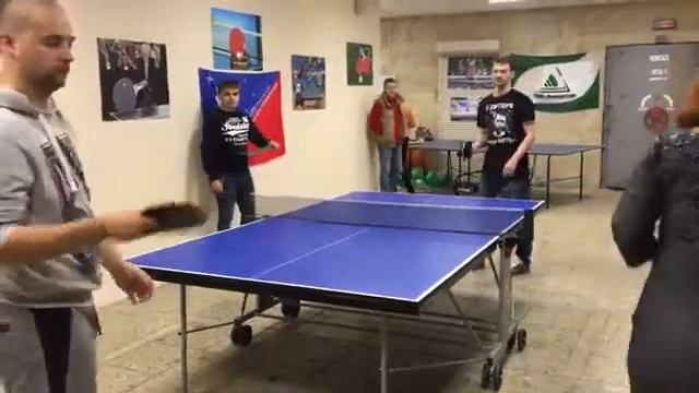 Чемпионат по настольному теннису - 2016 (Токарев - Сысоев) смотреть онлайн