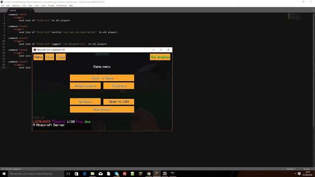 TuTo Skript || 1.8 Les messages Json et Les Actions Bar смотреть онлайн