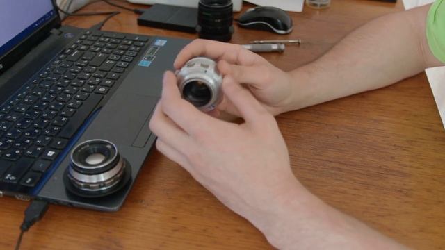 Индустар 61 л/д  для зеркальной камеры как портретник. DSLR