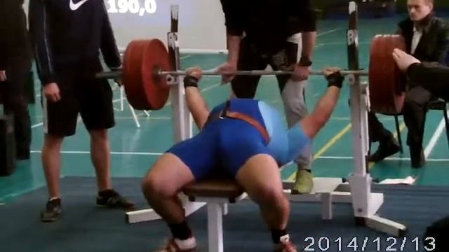 Кубок Днепропетровской области по безэкипировочному жиму лежа 2014 - IPF - video 13 смотреть онлайн