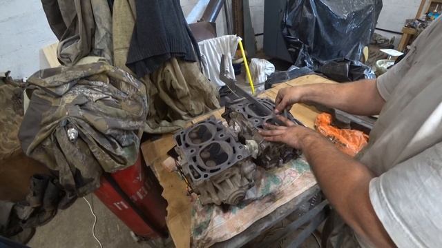 Субарик опять сломался. Замена прокладок ГБЦ Subaru Forester SF. ej251 ej201 смотреть онлайн