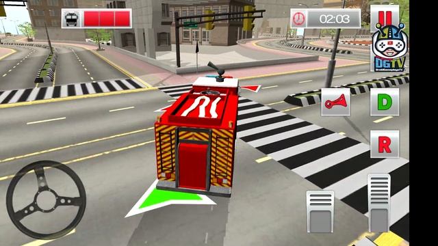 Fire Truck Simulator 2019 - NY City Firefighter Emergency Rescue - Android Gameplay смотреть онлайн