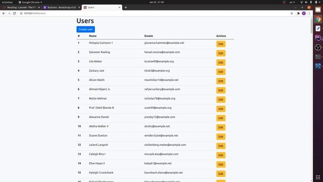 CRUD на Laravel 8: Разбор тестового задания смотреть онлайн