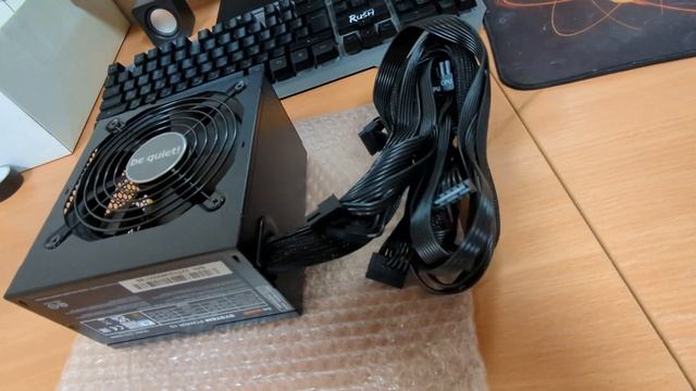 Распаковка блока питания: Be Quiet! SYSTEM POWER 10 550W