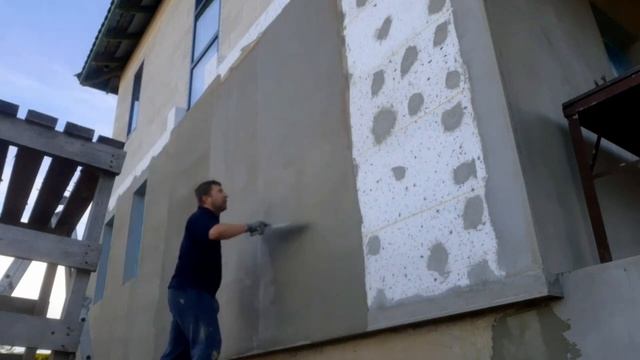 Наружная отделка дома.