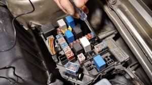 Поиск неисправности габаритного освещения HUNDAY ACCENT