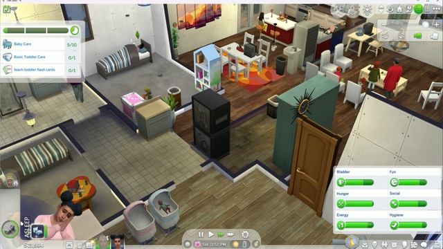 FINALLY! AN ACTIVE NANNY CAREER! SIMS 4 MODS смотреть онлайн