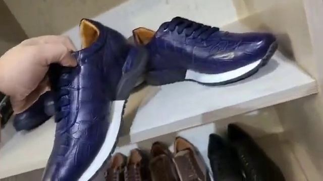 Обувь из кроко #крокодил смотреть онлайн