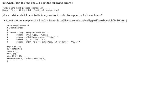 Unix & Linux: Rename files and directories with a special characters on solaris machines смотреть онлайн