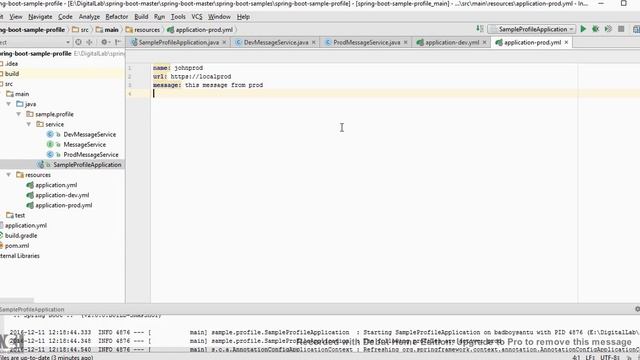 SPRING PROFILE DEMO TAMIL смотреть онлайн
