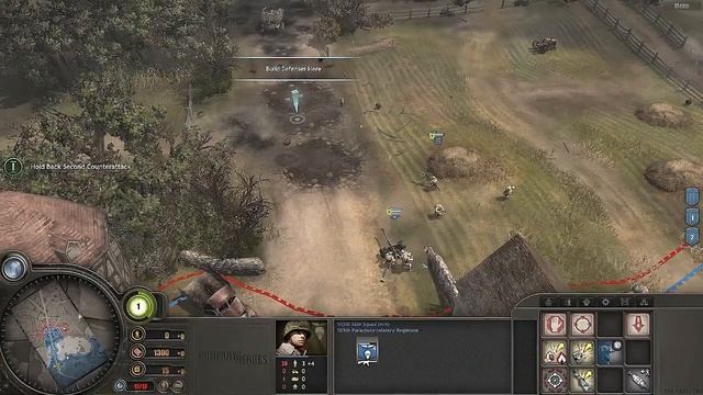 Company of Heroes: ToV: Causeway Campaign Playthrough Part 2 (Battle Over Cauquigny, No Commentary) смотреть онлайн