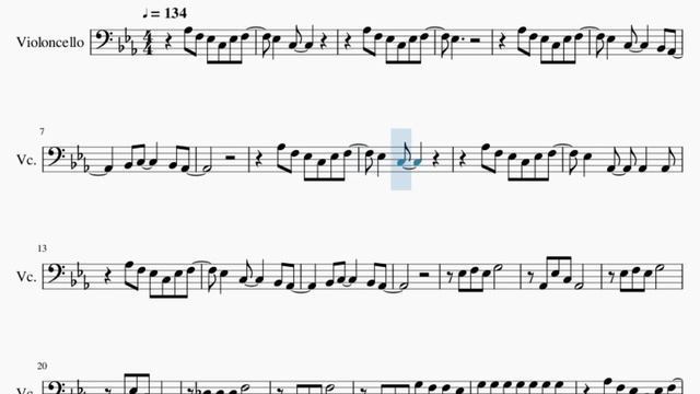 Cello Sheet Music: How to play Go Down On You by The Memories смотреть онлайн