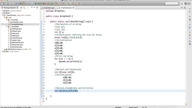 4 Different Example of Array ? Array with Practical Examples? смотреть онлайн