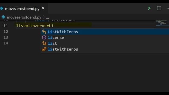 # 16 Move all zeros to end of list | coding interview questions python #16 смотреть онлайн