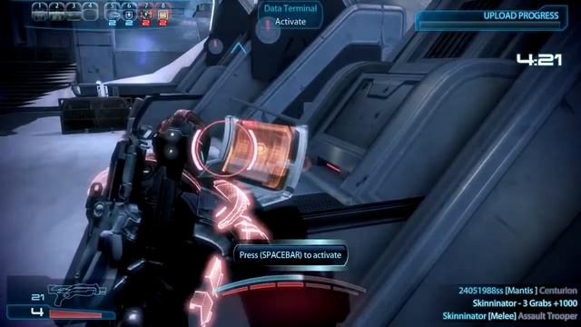 Mass Effect 3 Demo MP Part 1 w/ Skinninator смотреть онлайн