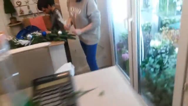 Цветочные композиции. Декор к новому году