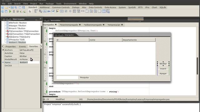 Tutorial Lazarus e PostgreSQL : Parte 10 смотреть онлайн
