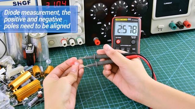 ANENG AN113B Digital Multimeter True RMS Tester 6000 Counts Auto-Ranging AC/DC Voltage Meter смотреть онлайн