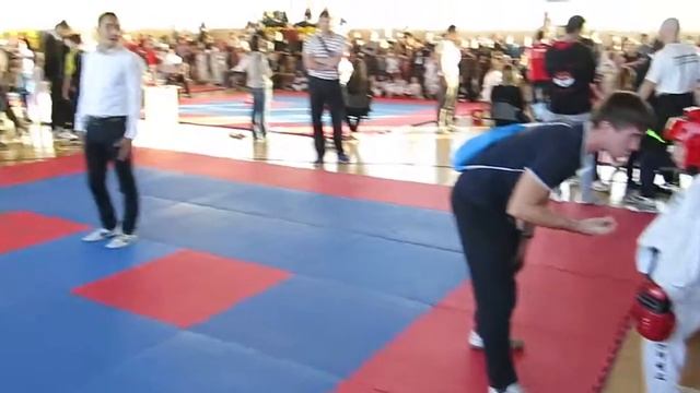 Taekwondo ITF Нуруллин Тимур (МШТ) - Овсянников Алексей (БлэкБелт) VII Кубок МШТ 1/4 смотреть онлайн