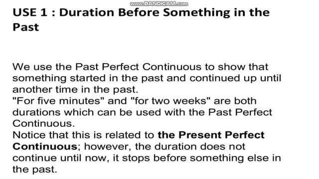 Learn Tenses, Past Perfect Continuous tense, Examples, Definition and Usage смотреть онлайн