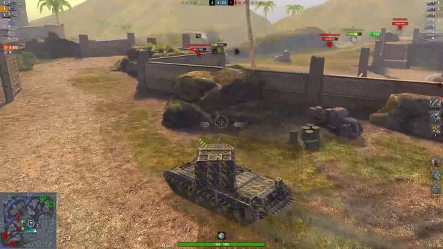 FV4005 • WoT Blitz Gameplay смотреть онлайн