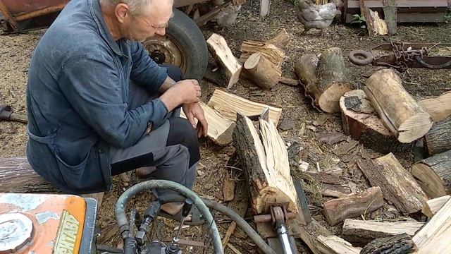 Гидравлический дровокол смотреть онлайн