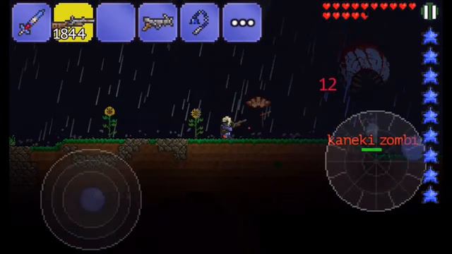 Я и мой друг против Глаза Ктулху Terrariа (Легкий босс) смотреть онлайн