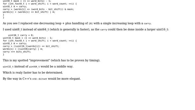 Bit shift 256 bits (3 Solutions!!) смотреть онлайн