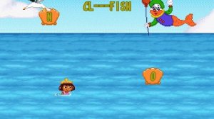 Dora the Explorer - Dora Saves the Mermaids (Sharp Cookie) (PAL, UK) 2007 JAKKS Pacific (Arcade)