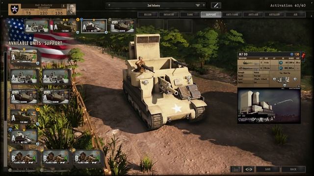 Steel Division: Normandy 44 - 2nd Infantry Deck Review смотреть онлайн