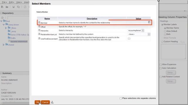 General Ledger | 3-Define Range Functions for a Financial Reporting Report смотреть онлайн