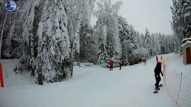 Riekstukalns Baldone горные лыжи Латвия Latvija 2023 смотреть онлайн