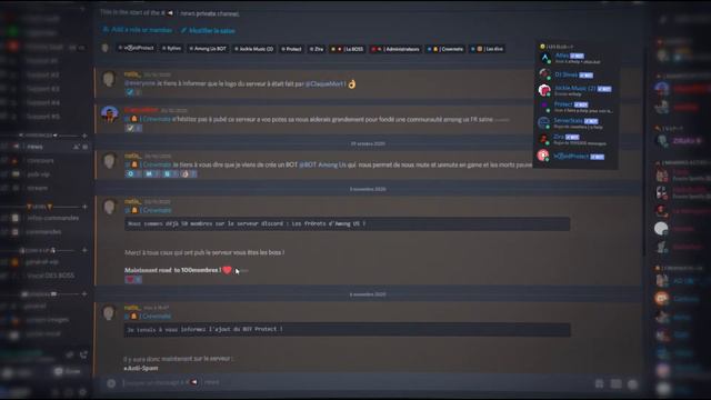 [FR] Présentation Discord Among Us ! смотреть онлайн