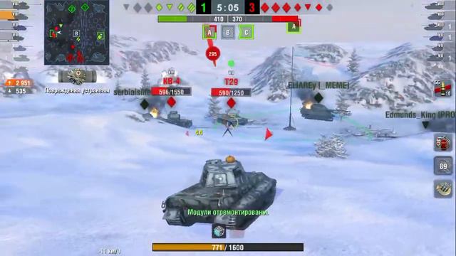 WoT Blitz | Бой на Tiger 2 | МАСТЕР и 6к УРОНА ! смотреть онлайн