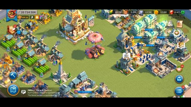 WE61, 1161, КРАЖА МГЕ! ОБНУЛЕНИЕ ЛЯГУШКИ!!! Rise of Kingdoms. смотреть онлайн