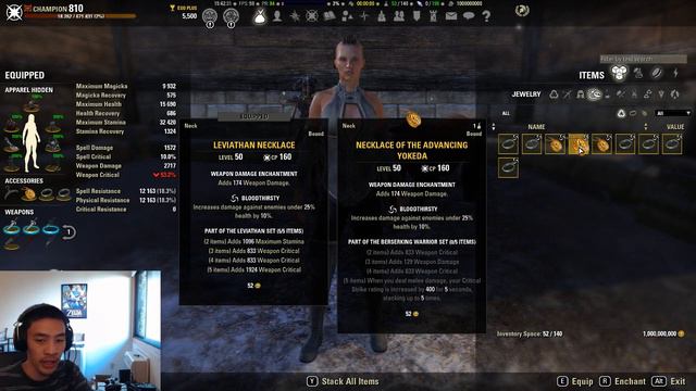Front Bar Set Comparisons for Stamina DPS in Murkmire смотреть онлайн