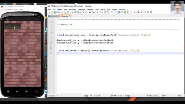 Android Bouncing ball Game - 04 - Setting the Ball bouncing platform смотреть онлайн