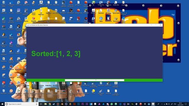 Insertion sorting algorithm in Java смотреть онлайн
