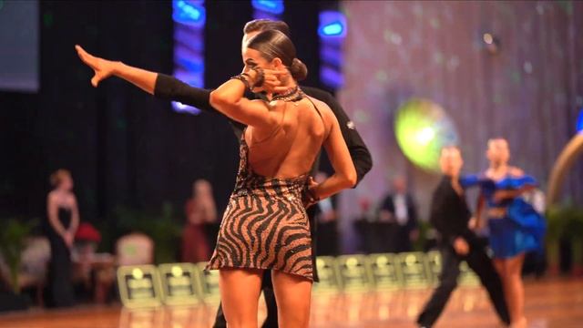 Rumba | Aleksander Zuziański & Dominika Dobranowska | Polish 10 Dance Championships смотреть онлайн