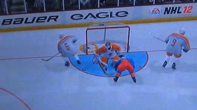 NHL12 - Eaves goal смотреть онлайн
